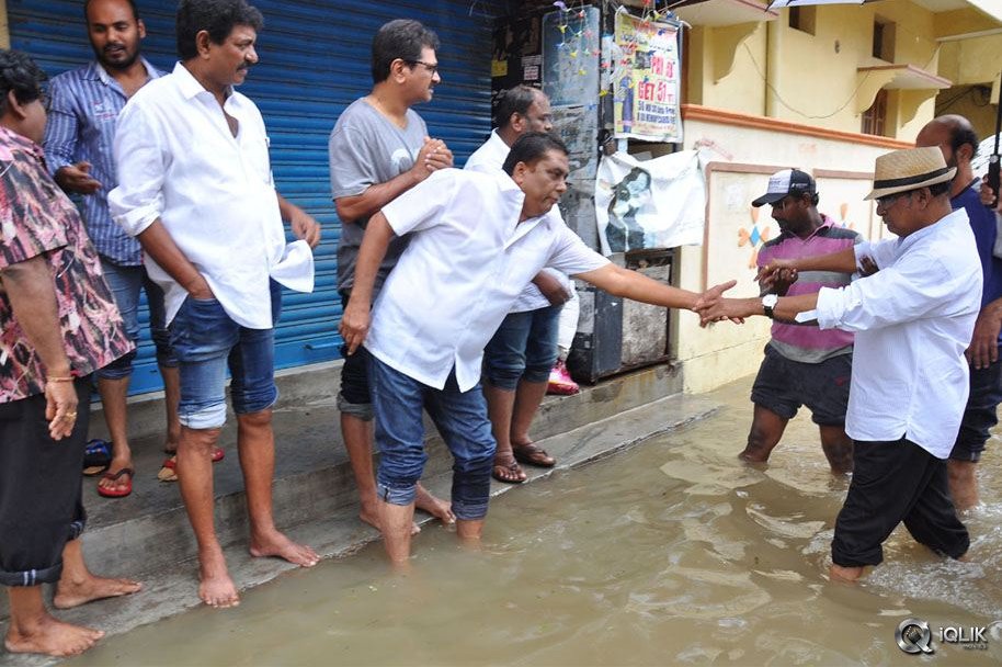 Maa-Association-Flood-Relief-program-At-Allwyn-Colony